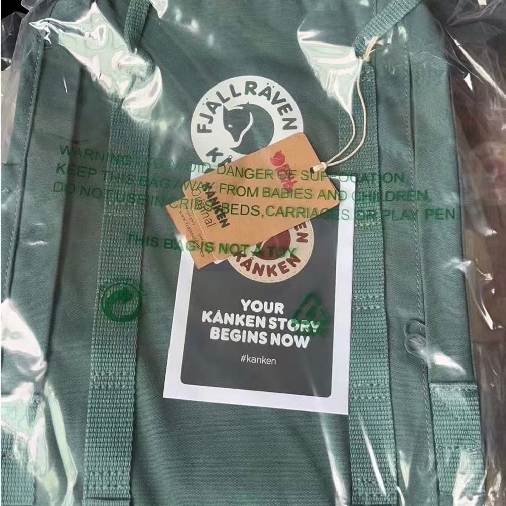 Fjällräven Kånken Backpack in Green